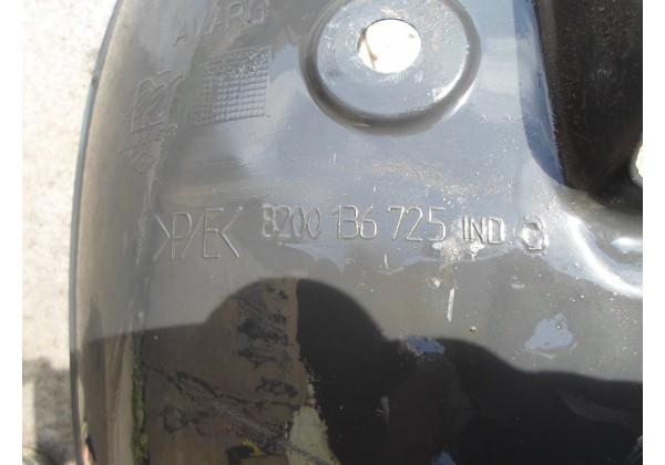 підкрилок лівий передній, задня частина Renault Scenic II, 8200136725